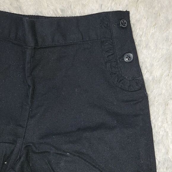 JANIE AND JACK RUFFLE POCKET BLACK SHORTS, SIZE 12-18 MONTHS - Picture 3 of 7
